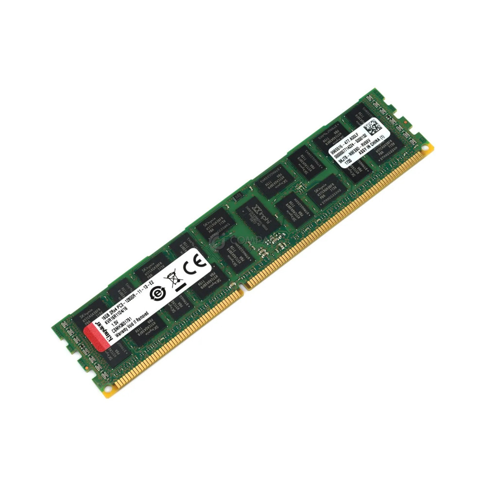 KVR16R11D4-16 KINGSTON DDR3 16GB 2RX4 PC3-12800 1600MHZ RDIMM