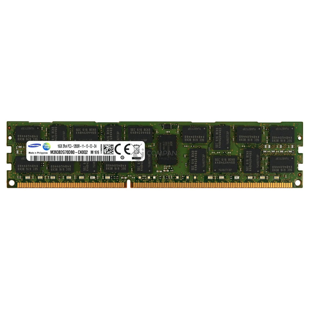 M393B2G70DB0-CK0 SAMSUNG 16GB 2RX4 PC3 12800R DDR3 1866 MEMORY