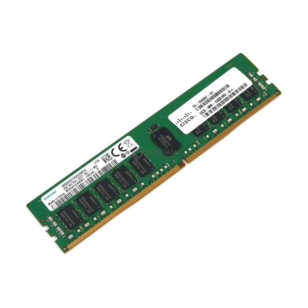15-104067-01 CISCO DDR4 8GB 1RX4 PC4-19200 2400MHZ RDIMM