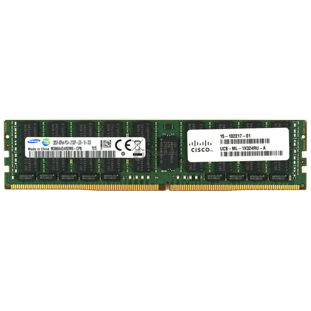 15-102217-01 CISCO DDR4 32GB 4DRX4  PC4-17000 2133MHZ LRDIMM