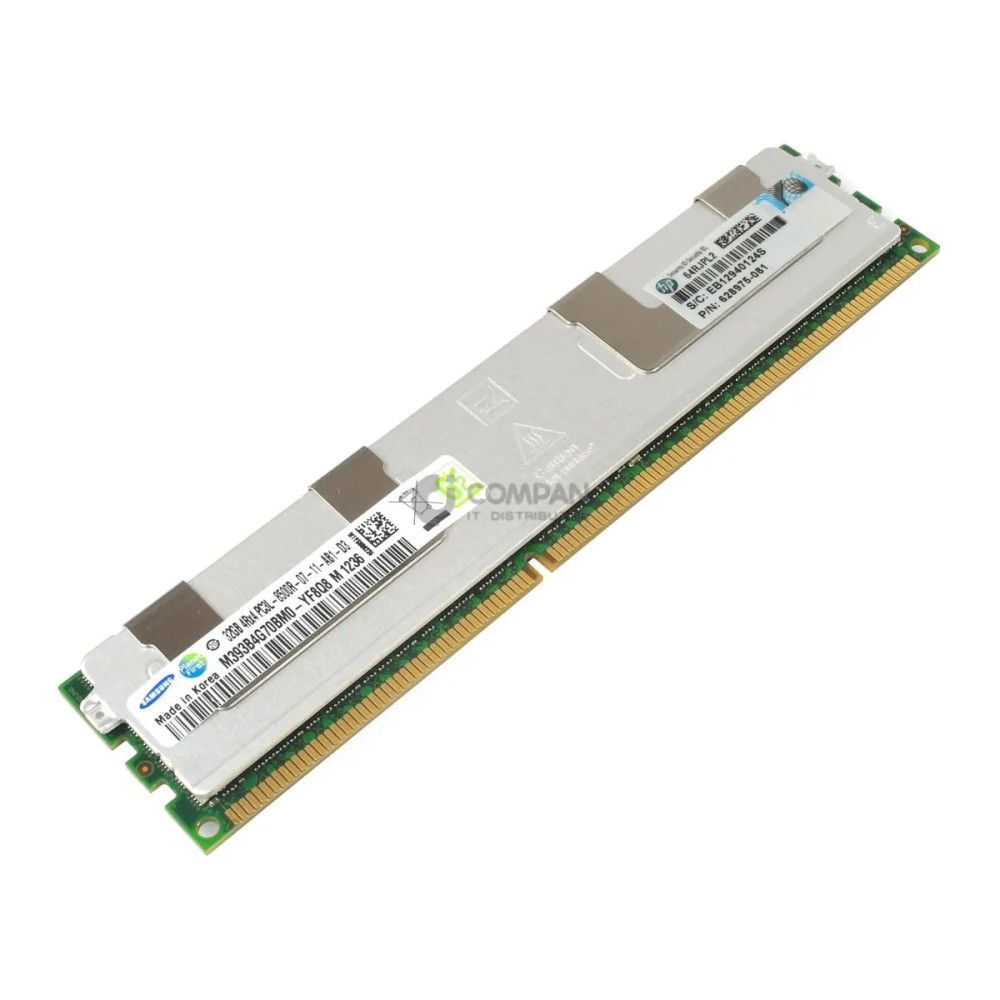 628975-081 HP DDR3 32GB 4RX4 PC3L-8500R 1066MHZ RDIMM