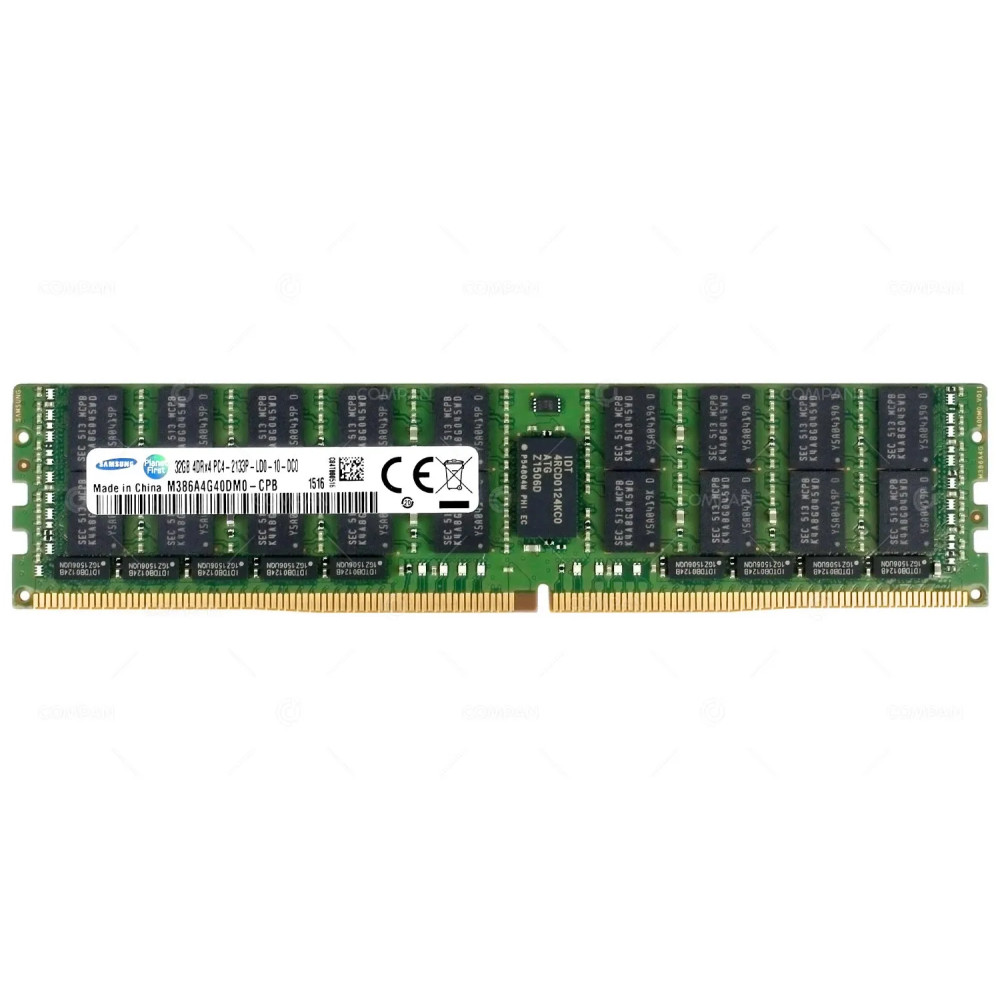 M386A4G40DM0-CPB / SAMSUNG MEMORY 32GB 4DRX4 2133MHz DDR4 PC4 - 17000P