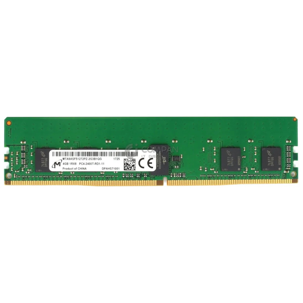 MTA9ASF51272PZ-2G3B1 MICRON MEMORY 4GB 1RX8 PC4 2400T DDR4 19200T