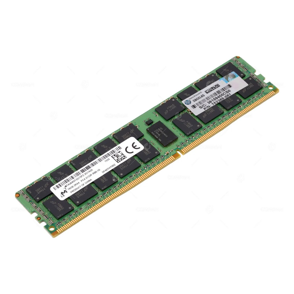 752369-081 / HP MEMORY 16GB 2RX4 2133MHz DDR4 / 774172-001, 726719-B21