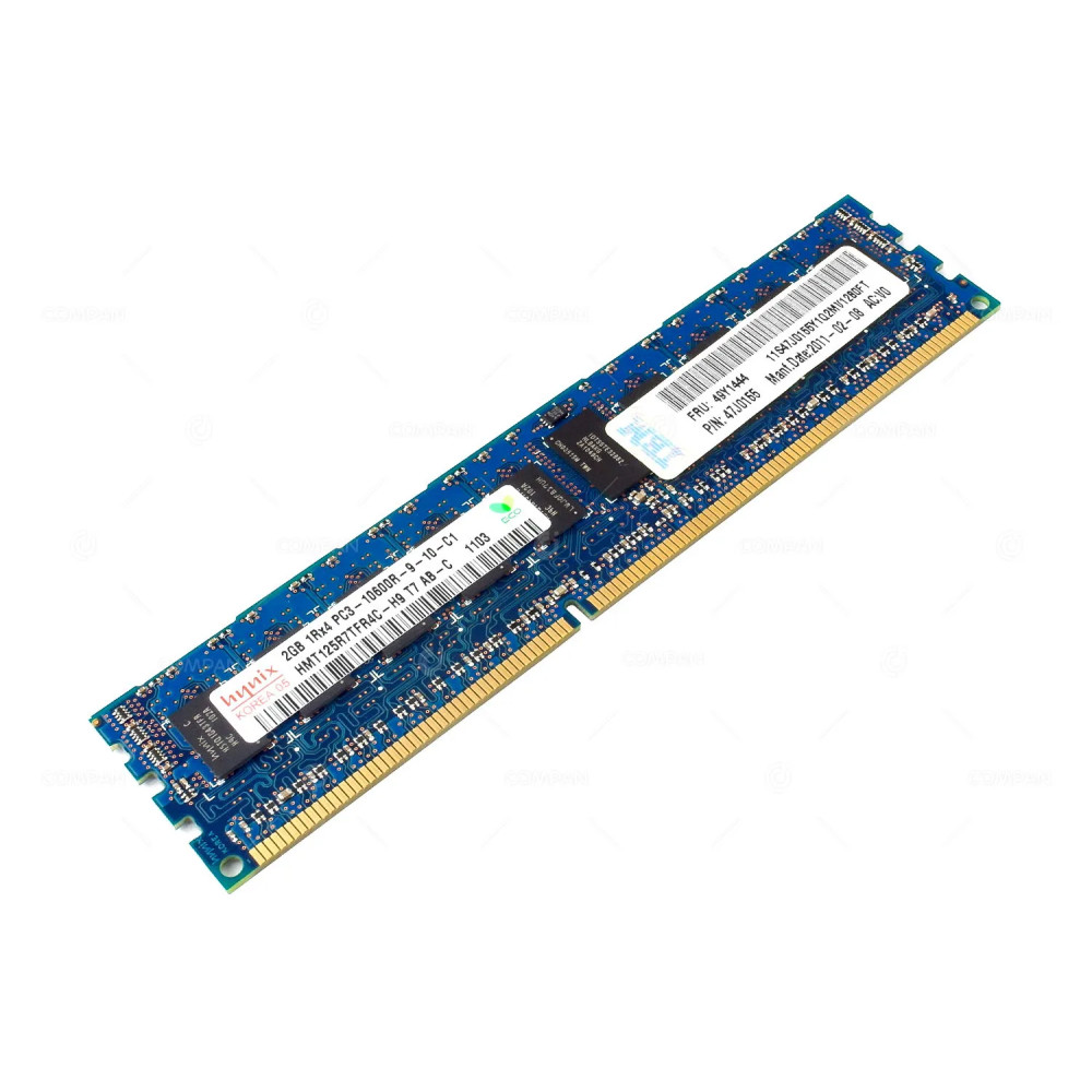 49Y1444 IBM DDR3 2GB 1RX4 PC3-10600 1333MHZ RDIMM