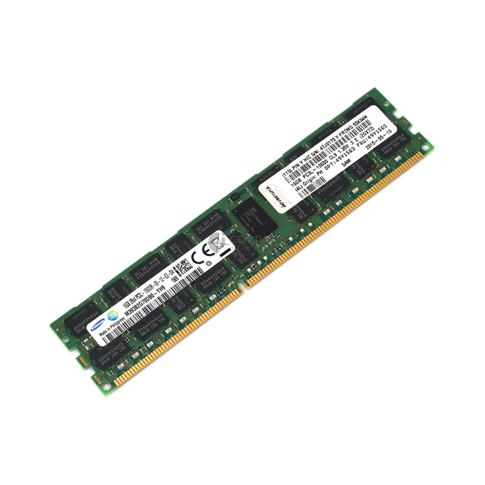 49Y1565 IBM DDR3 16GB 2RX4 PC3L-10600 1333MHZ RDIMM
