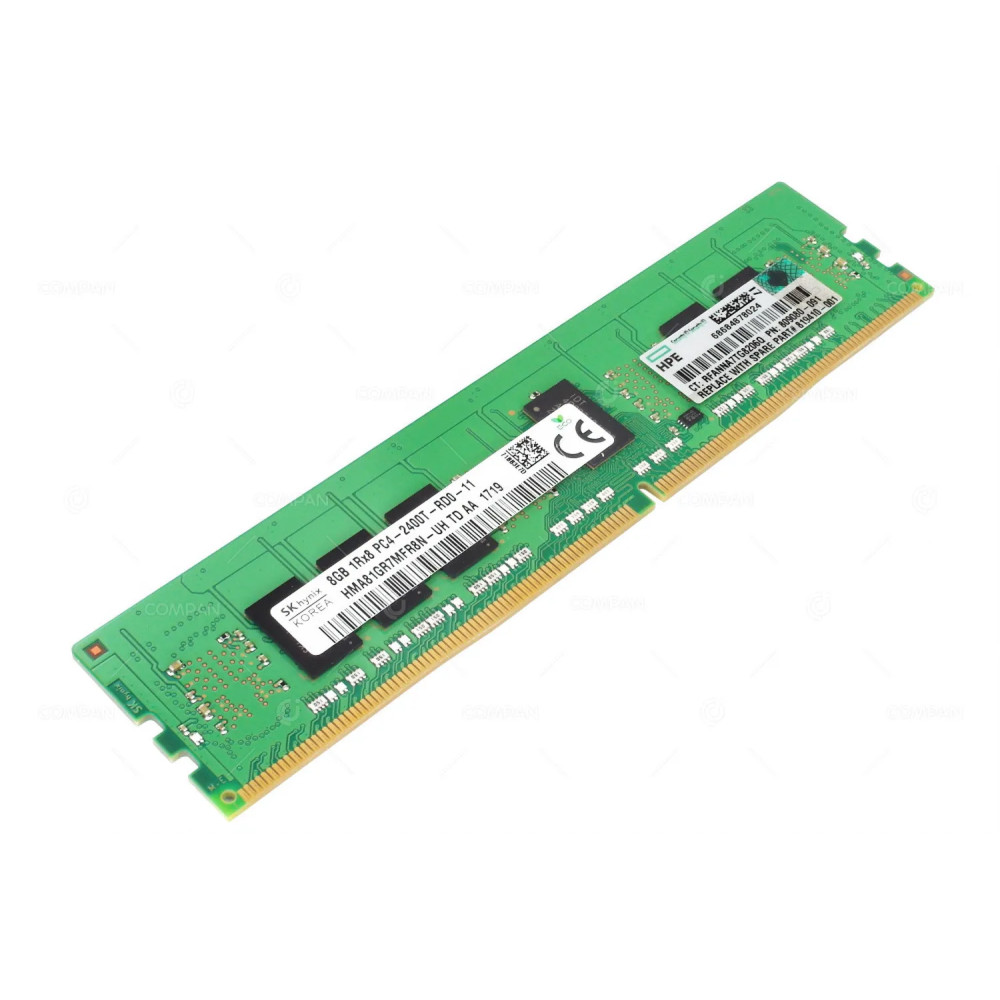 809080-091 HP DDR4 8GB 1RX8 PC4-19200 2400MHZ RDIMM