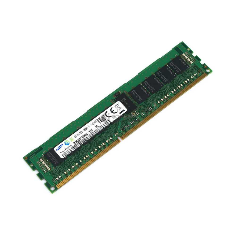 M393B1G70BH0-YK0 SAMSUNG DDR3 8GB 1RX4 PC3L-12800 1600MHZ RDIMM