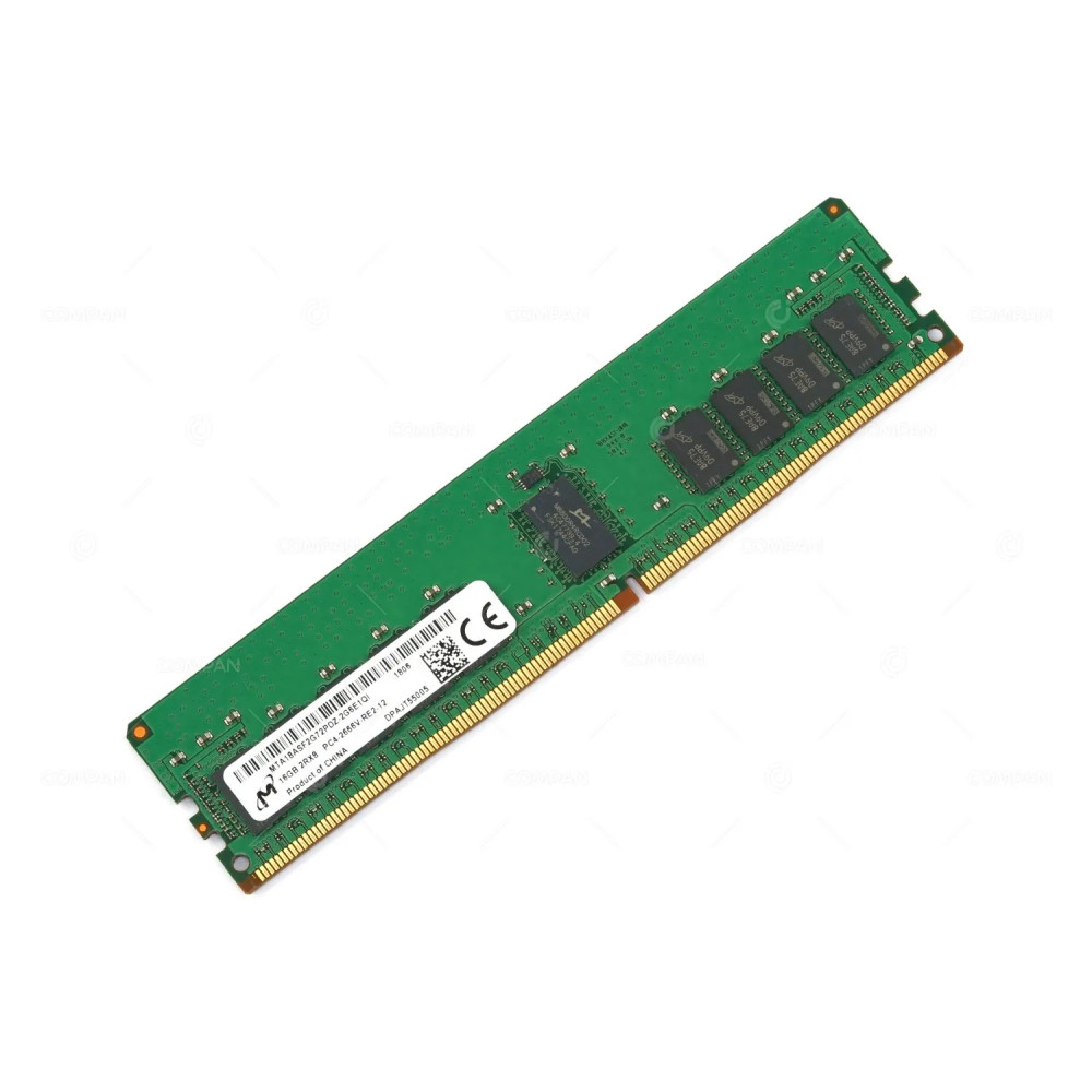 MTA18ASF2G72PDZ-2G6E1 MICRON DDR4 16GB 2RX8 PC4-21333 2666MHZ RDIMM