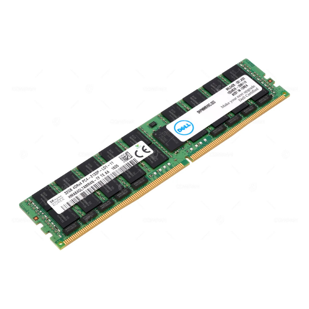 SNPMMRR9C-32G DELL 32GB 4DRX4 PC4 17000P DDR4 2133 MEMORY HMA84GL7AMR4N-TF,SNPMMRR9C/32G