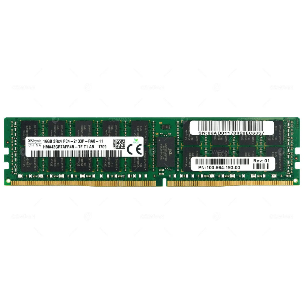 100-564-193-00 EMC DDR4 16GB PC4-17000P 2133MHZ RDIMM FOR DD9300