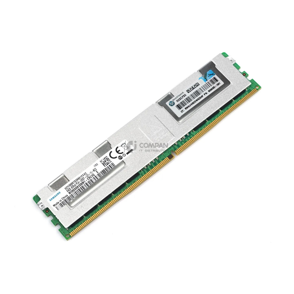 809085-391 HP 64GB 4DRX4 DDR4-2400T PC4-19200 MEMORY M386A8K40BM1-CRC4Q