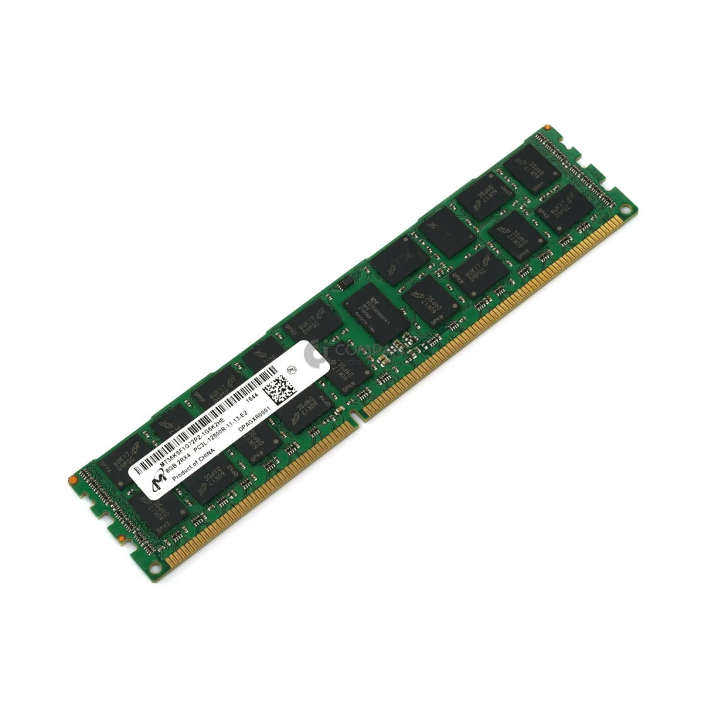 MT36KSF1G72PZ-1G6K2 MICRON DDR3 8GB 2RX4 PC3L-12800 1600MHZ RDIMM