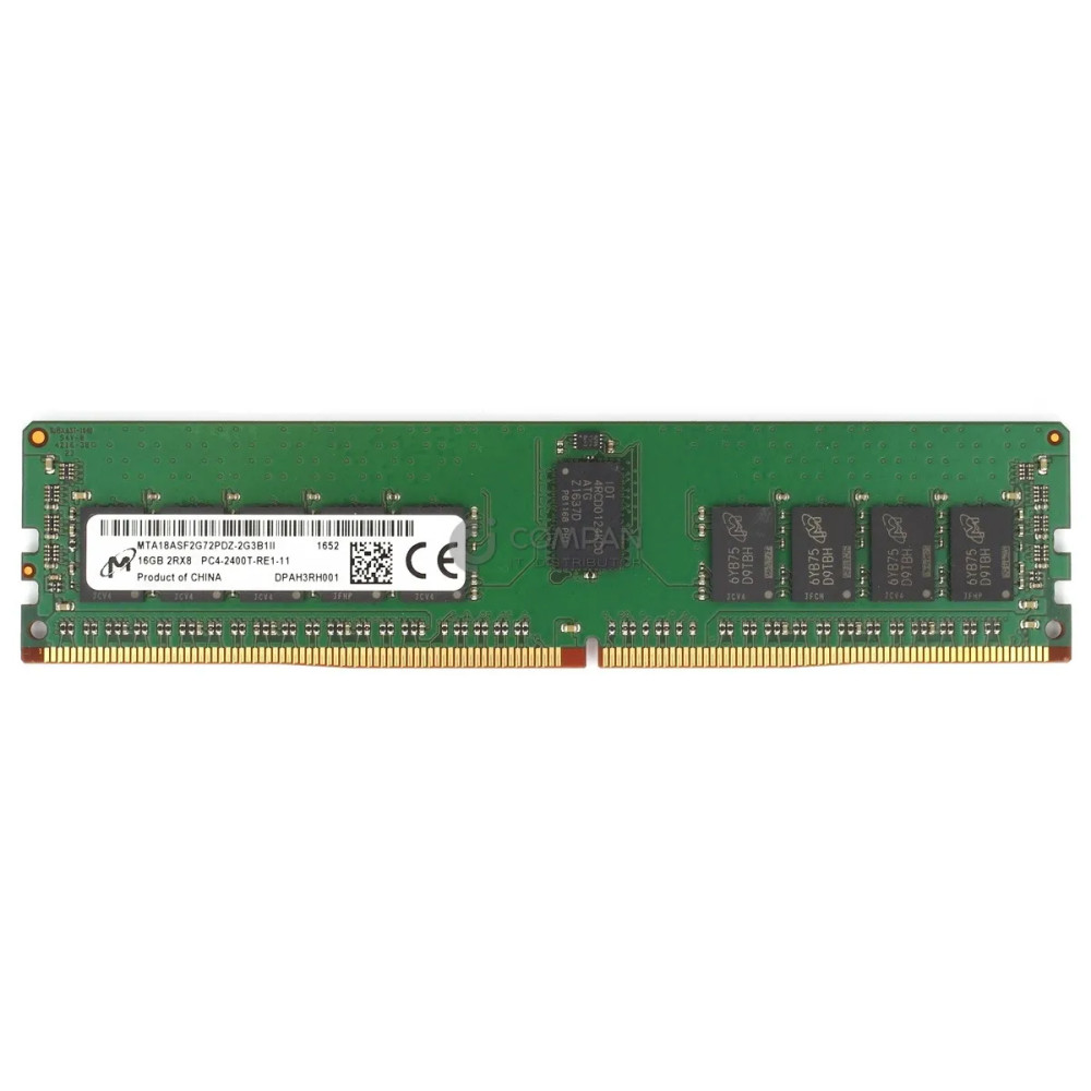 MTA18ASF2G72PDZ-2G3B1 MICRON DDR4 16GB 2RX8 PC4-19200 2400MHz RDIMM