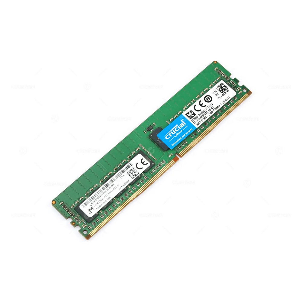 CT16G4RFS424A424A.18FB1 CRUCIAL DDR4 16GB 1RX4 PC4-19200 2400MHZ RDIMM