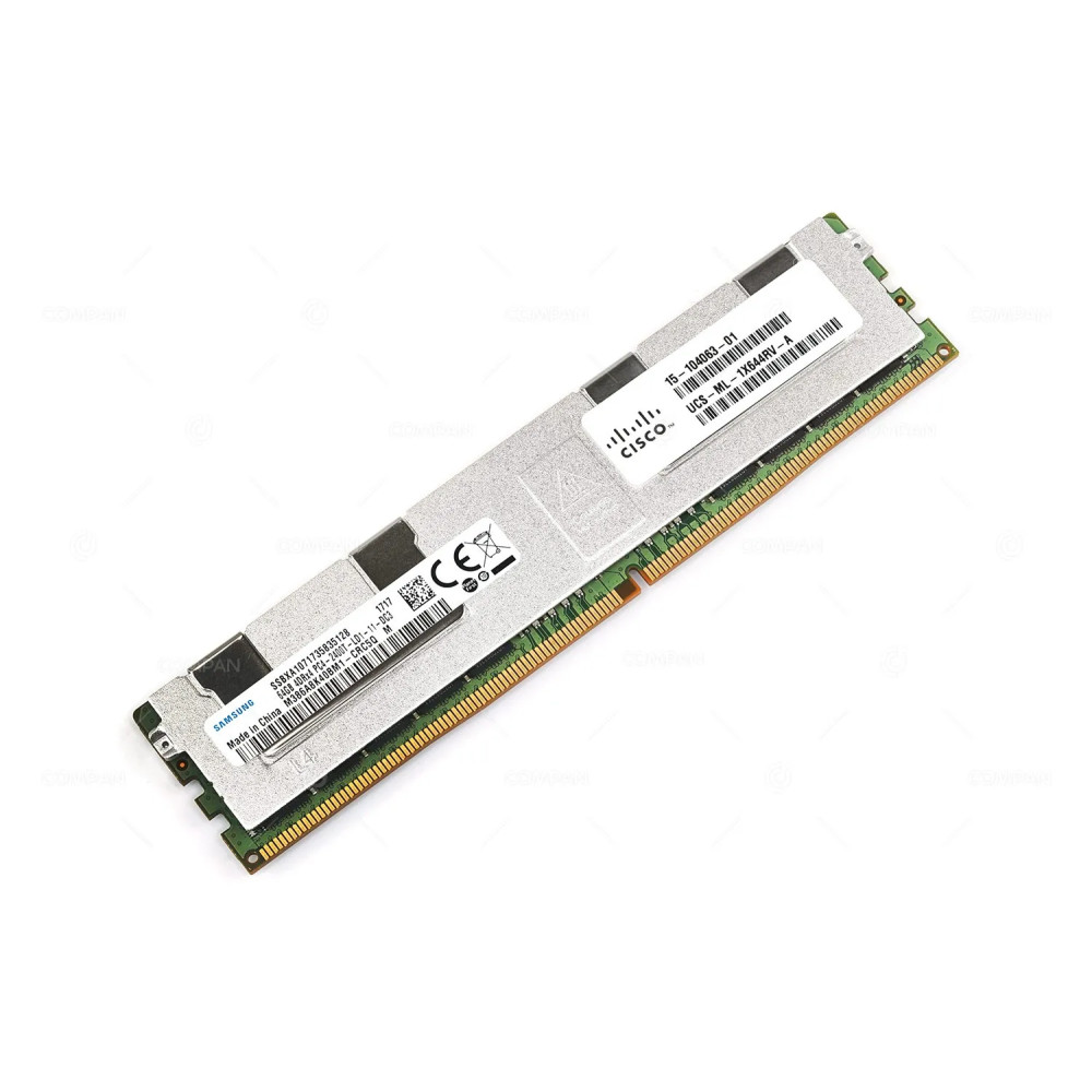 15-104063-01 CISCO DDR4 64GB 4DRX4 PC4-19200 2400MHZ LRDIMM