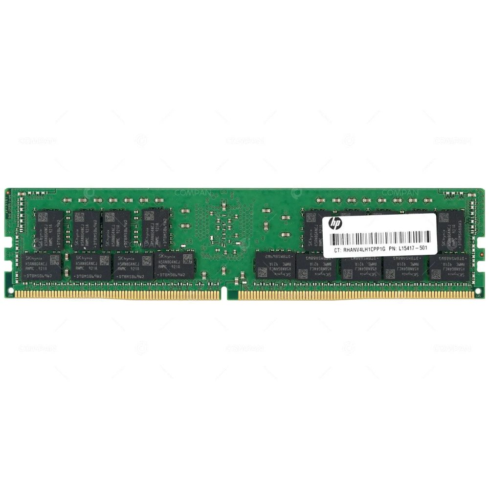 L15417-501 HP MEMORY 32GB 2RX4 PC4 2933Y ECC RDIMM CL21 288 PIN DDR4 23400Y HMA84GR7CJR4N-WM