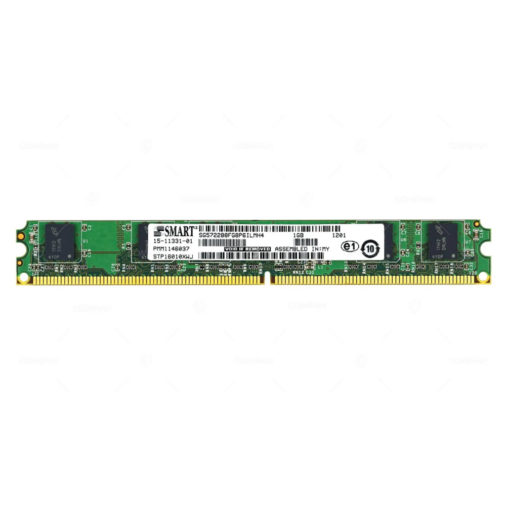 15-11331-01 CISCO MEMORY 1GB PC2 5300 667MHZ ECC CL5 RDIMM DDR2 LOW PROFILE SG572288FG8P6ILMH4
