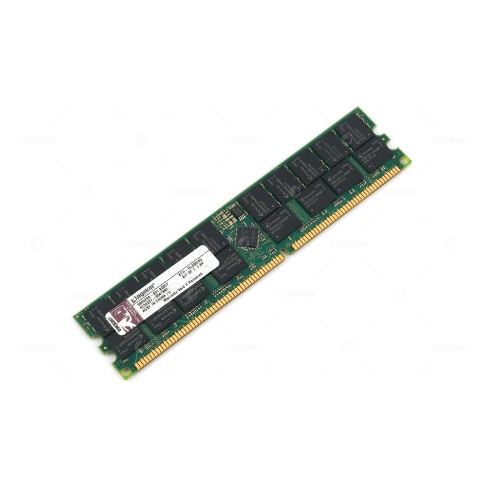 KTH-DL385-4G KINGSTON MEMORY 2GB 2RX4 PC3200 400MHZ 184 PIN 2.6V CL3 ECC RDIMM KTH-DL385/4G, 9965294-001.A00LF