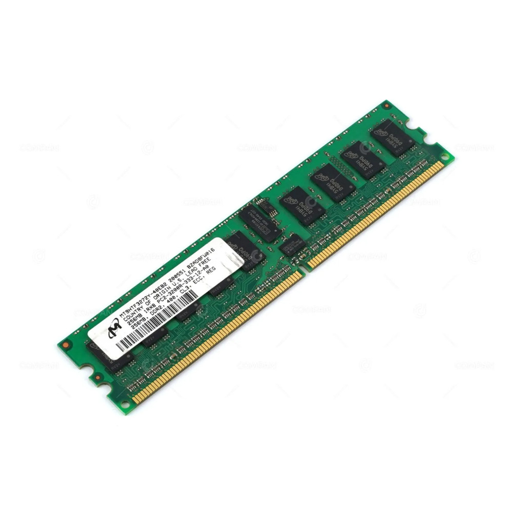 MT9HTF3272Y-40EB2 MICRON MEMORY 256MB 1RX8 PC2 3200R 400MHZ 240 PIN CL3 ECC RDIMM DDR2 -