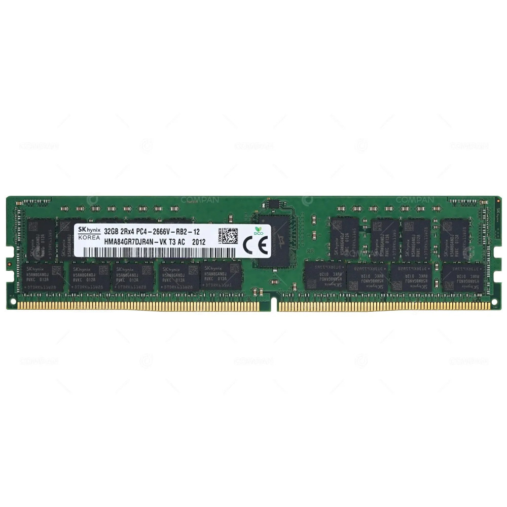HMA84GR7DJR4N-VK HYNIX MEMORY 32GB 2RX4 PC4 2666V DDR4 21300V -