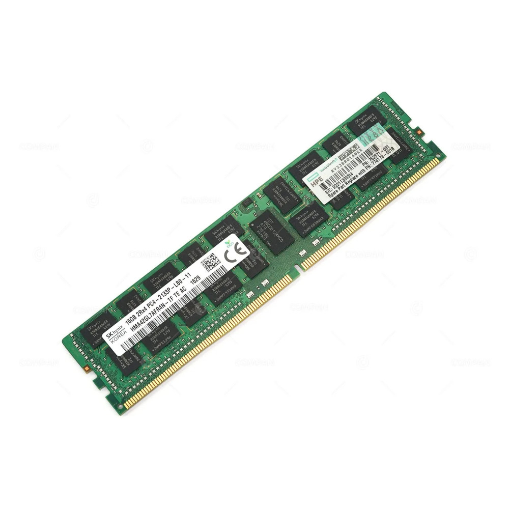 752371-081 HP DDR4 16GB 2RX4 PC4-17000 2133MHZ RDIMM