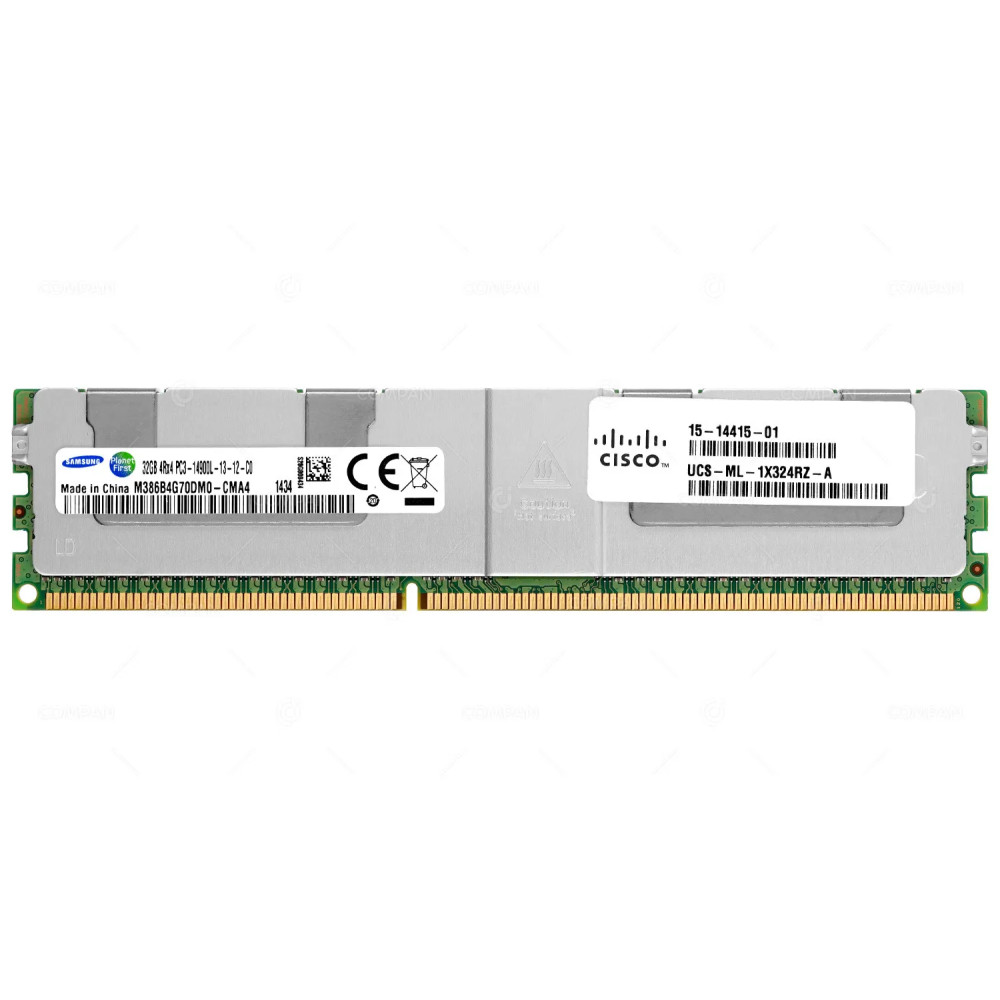 15-14415-01 CISCO DDR3 32GB 4RX4 PC3L-14900 1866MHZ LRDIMM