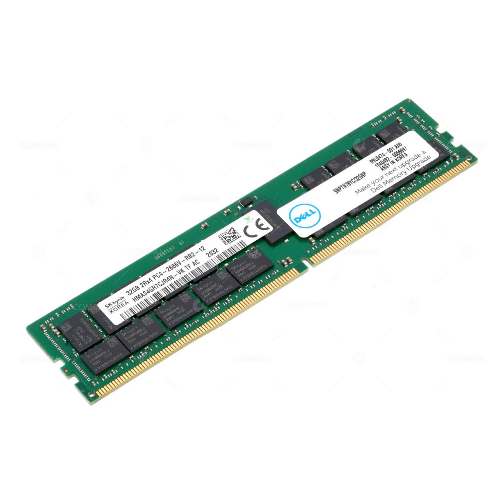 SNPTN78YC-32GNP DELL DDR4 32GB PC4-21300 2666MHZ RDIMM CAS 19-19-19