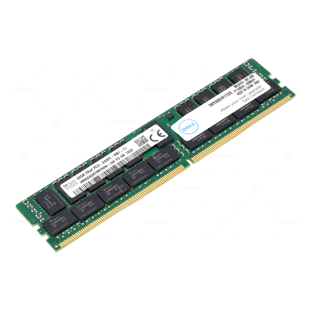 SNP2400D4R17-32G  DELL MEMORY 32GB 2RX4 PC4 19200 DDR4 2400