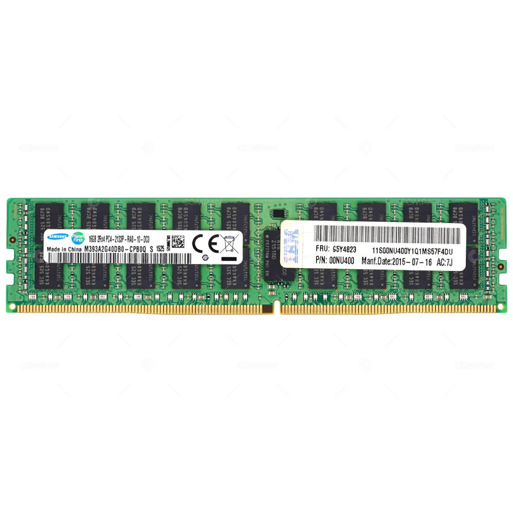 95Y4823  IBM DDR4  16GB  2RX4  PC4 -17000   2133MHZ  RDIMM CAS 15-15-15