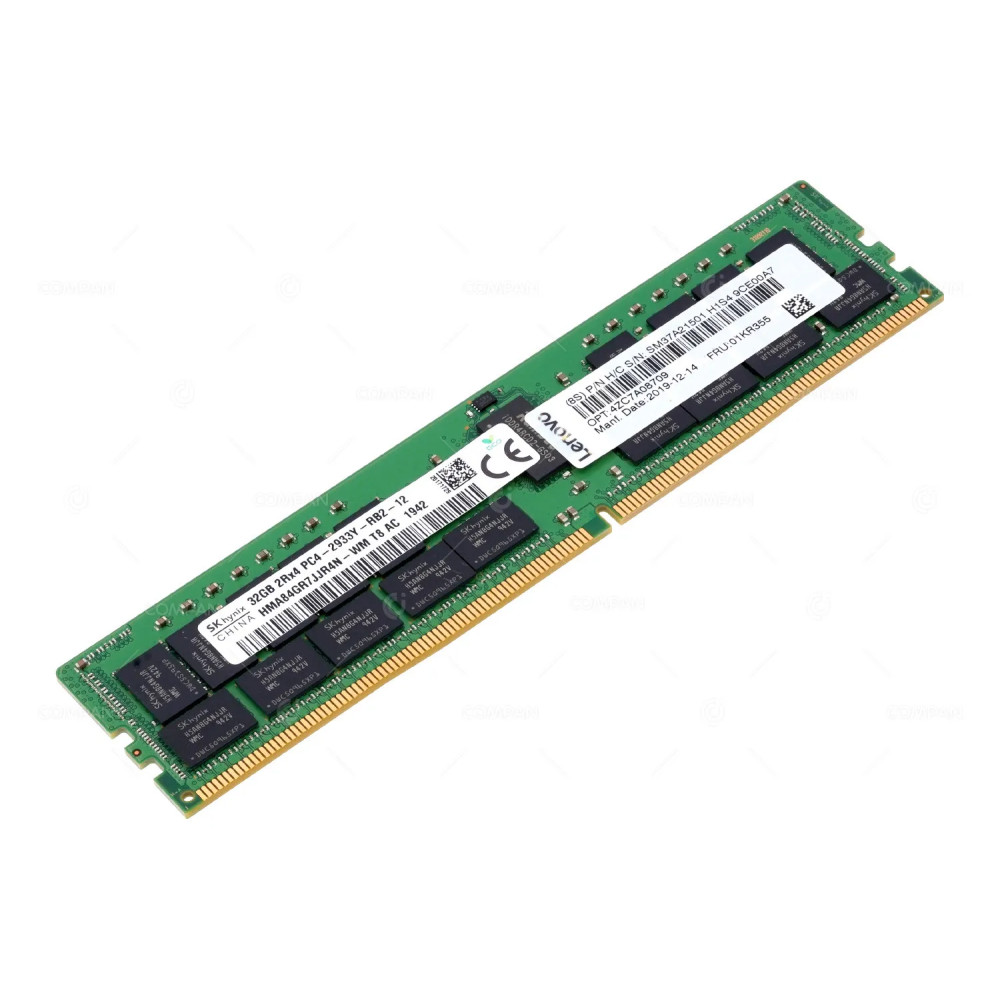 01KR355  LENOVO 32GB 2RX4 PC4-2933Y DDR4 2933MHZ RDIMM MEMORY