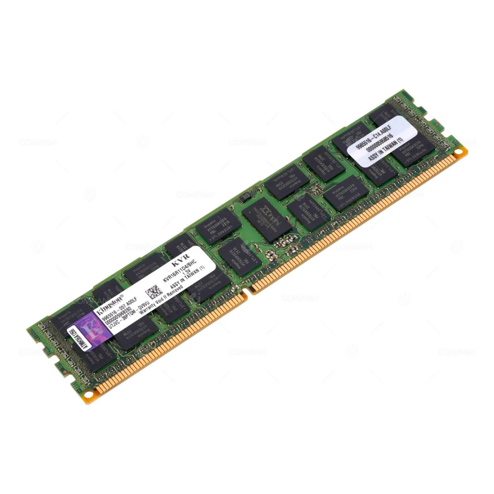 KVR16R11D4-8HC  KINGSTON DDR3 8GB 2RX4 PC3-12800 1600MHZ RDIMM CAS 11-11-11