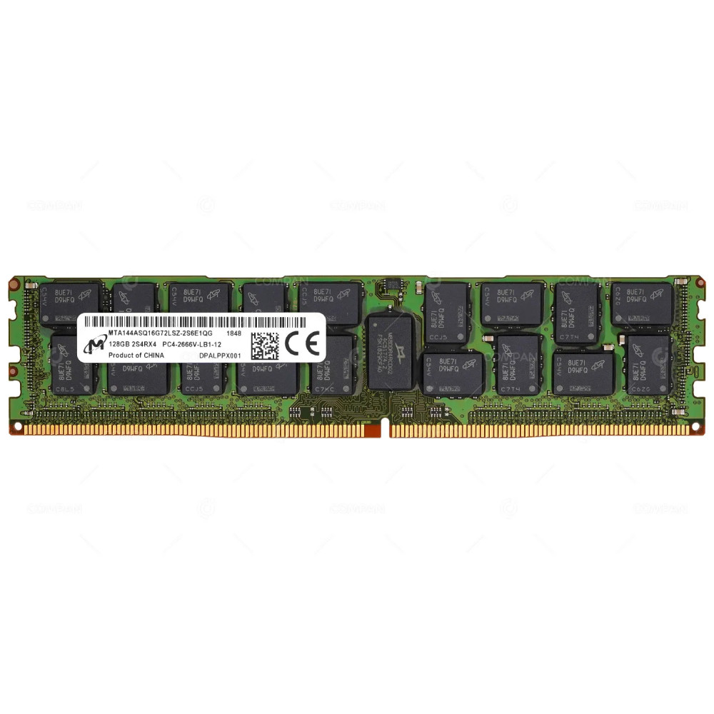 MTA144ASQ16G72LSZ-2S6E1 MICRON DDR4 128GB PC4-21333 2666MHZ LRDIMM CAS 19-19-19
