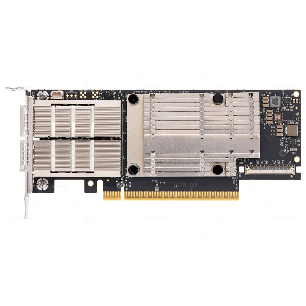 CX755106A LP  NVIDIA CONNECTX-7 VPI 200G DUAL PORT QSFP112 PCIE 5.0 X16 ADAPTER FOR R640 XL