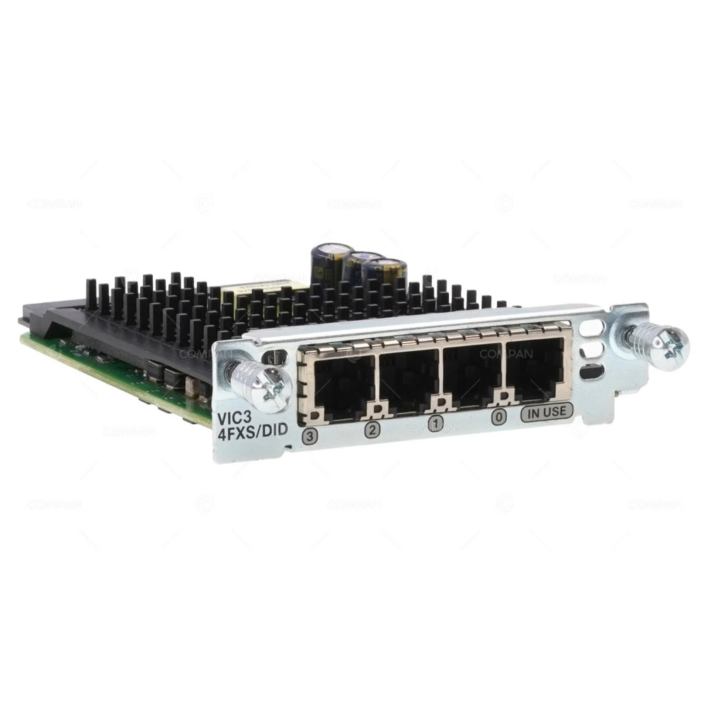73-10521-05  CISCO VIC3-4FXS-DID 4-PORT RJ-11 VOICE INTERFACE CARD