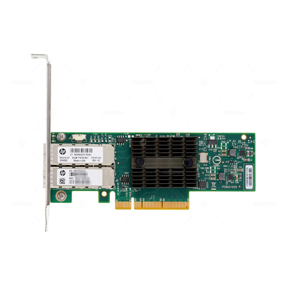 790314-001  HP MELLANOX CONNECTX-3 PRO  546SFP+ 10GB DUAL PORT NETWORK INTERFACE CARD PCI-E LOW PROFILE