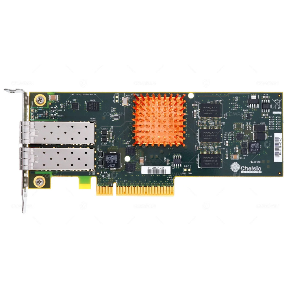 110-1159-40 LP  CHELSIO T420-CR DUAL PORT 10G FC PCIE X8 ADAPTER