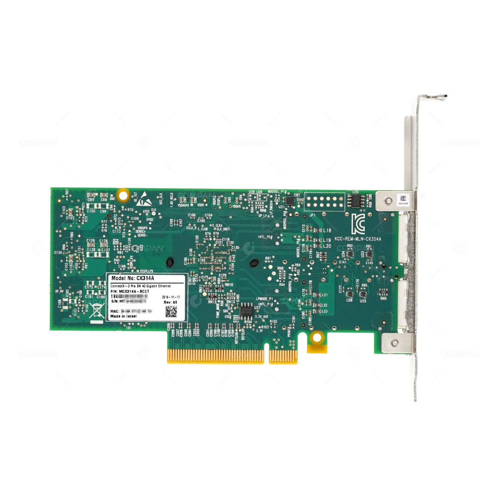 MCX314A-BCCT  MELLANOX CONNECTX-3 PRO 2X QSFP 40GBE ADAPTER