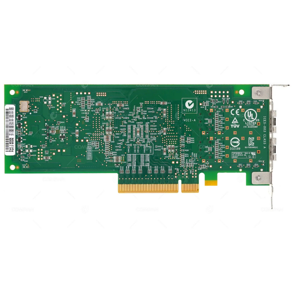 PX2810403-01 LP  QLOGIC QLE2562 DUAL PORT 8GB FC ADAPTER LOW PROFILE