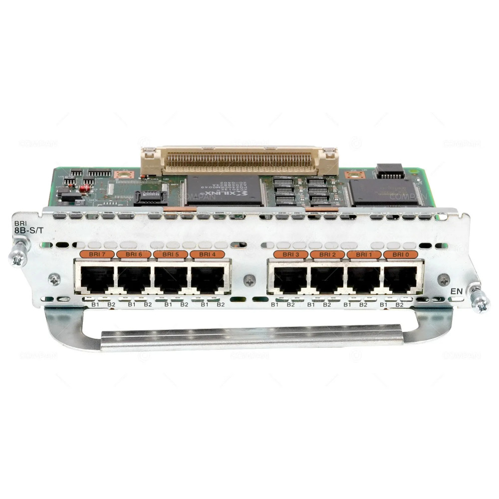 800-01237-03  CISCO NM-8B-S-T EIGHT PORT ISDN BRI CARD