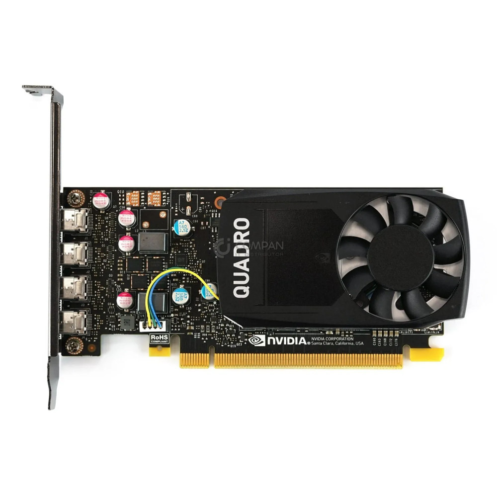 900-5G212-1720-000 NVIDIA QUADRO P600 DVI 2GB GDDR5 GRAPHICS CARD VCQP600ATX