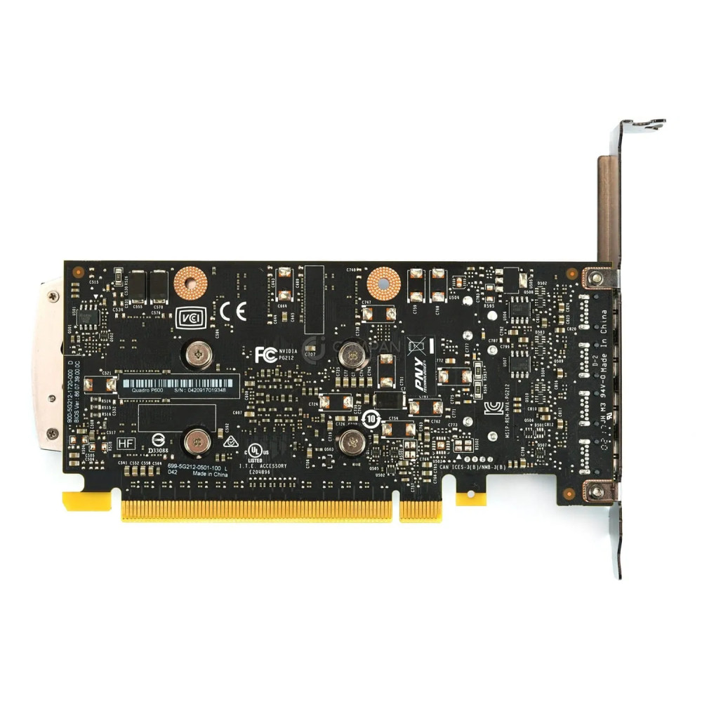 900-5G212-1720-000 NVIDIA QUADRO P600 DVI 2GB GDDR5 GRAPHICS CARD VCQP600ATX