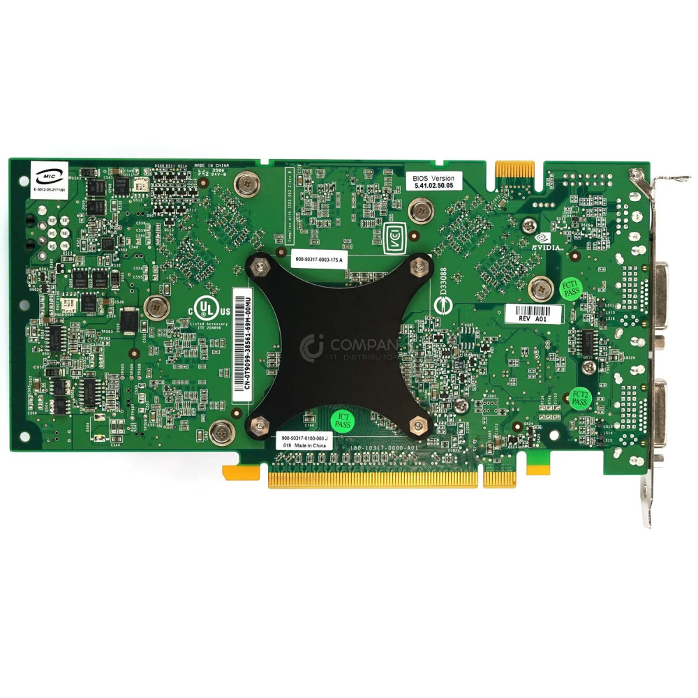 T9099 DELL  NVIDIA QUADRO FX3450 256-BIT GDDR3 PCI-E GRAPHICS CARD 600-50317-0003-175, 900-50317-0100-000