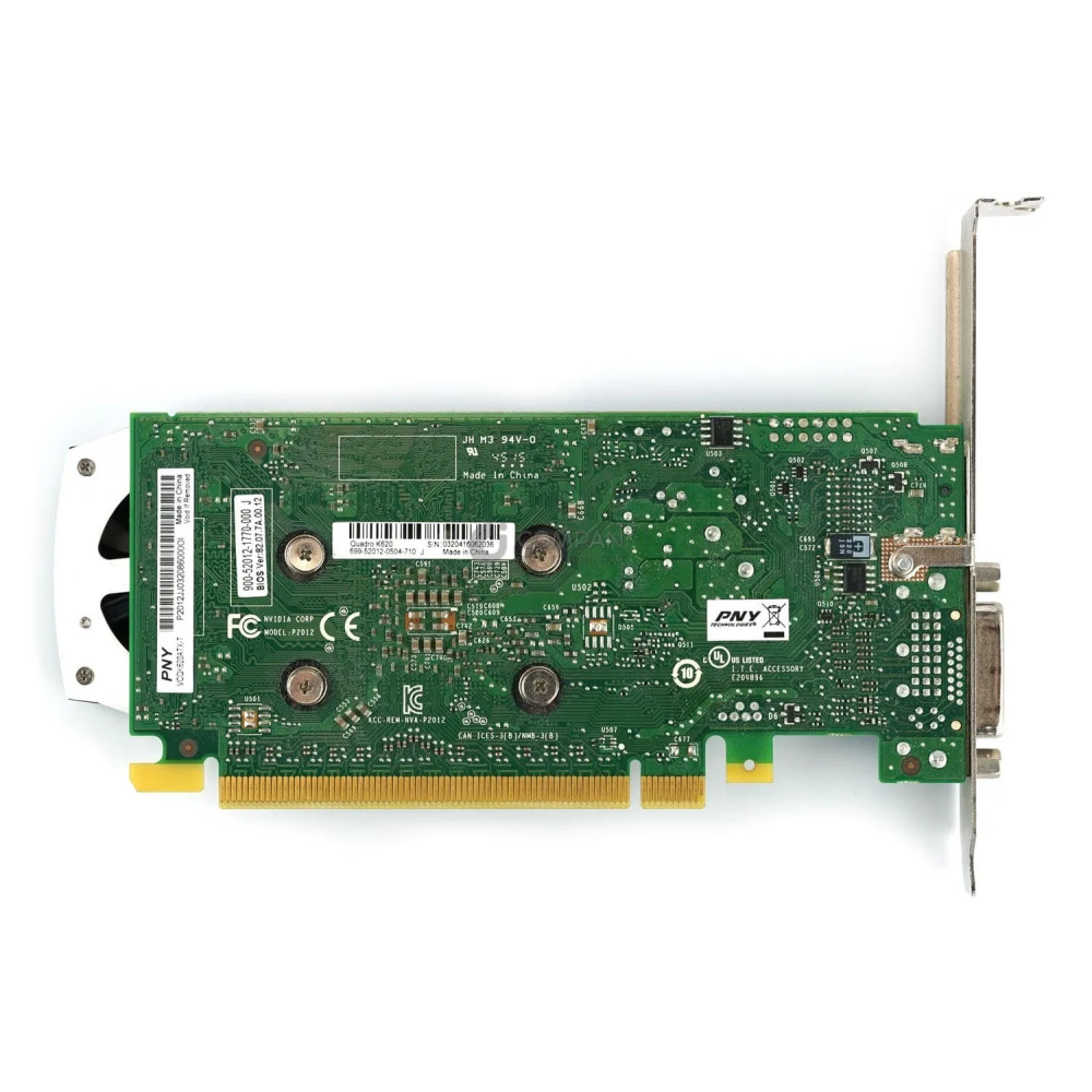 VCQK620ATX-T NVIDIA QUADRO K620 2GB 128-BIT GDDR3 PCI-E X16 GRAPHICS CARD -