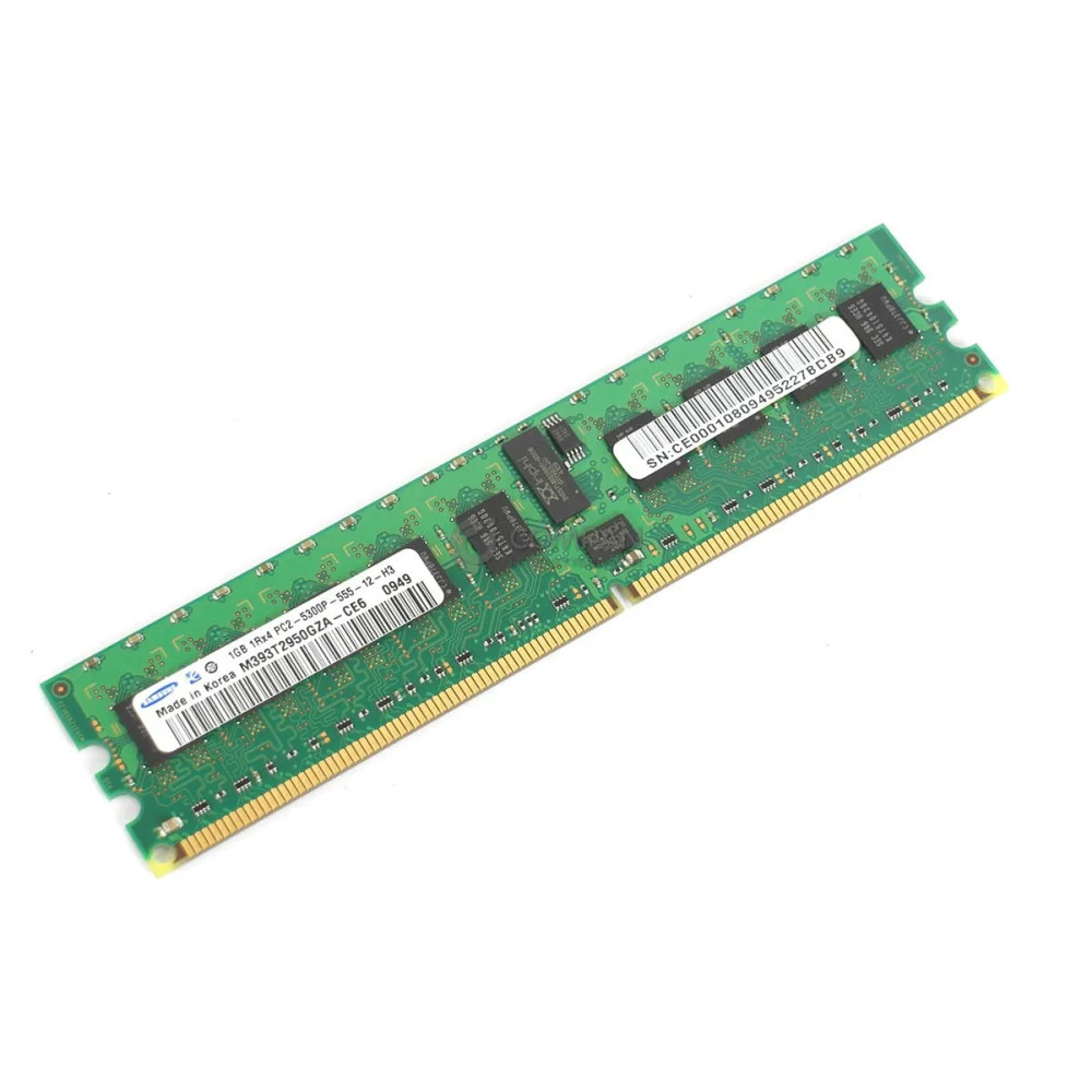 100-562-538 EMC 1GB PC2-5300P 1RX4 FOR CX4-120 - M393T2950GZA-CE6