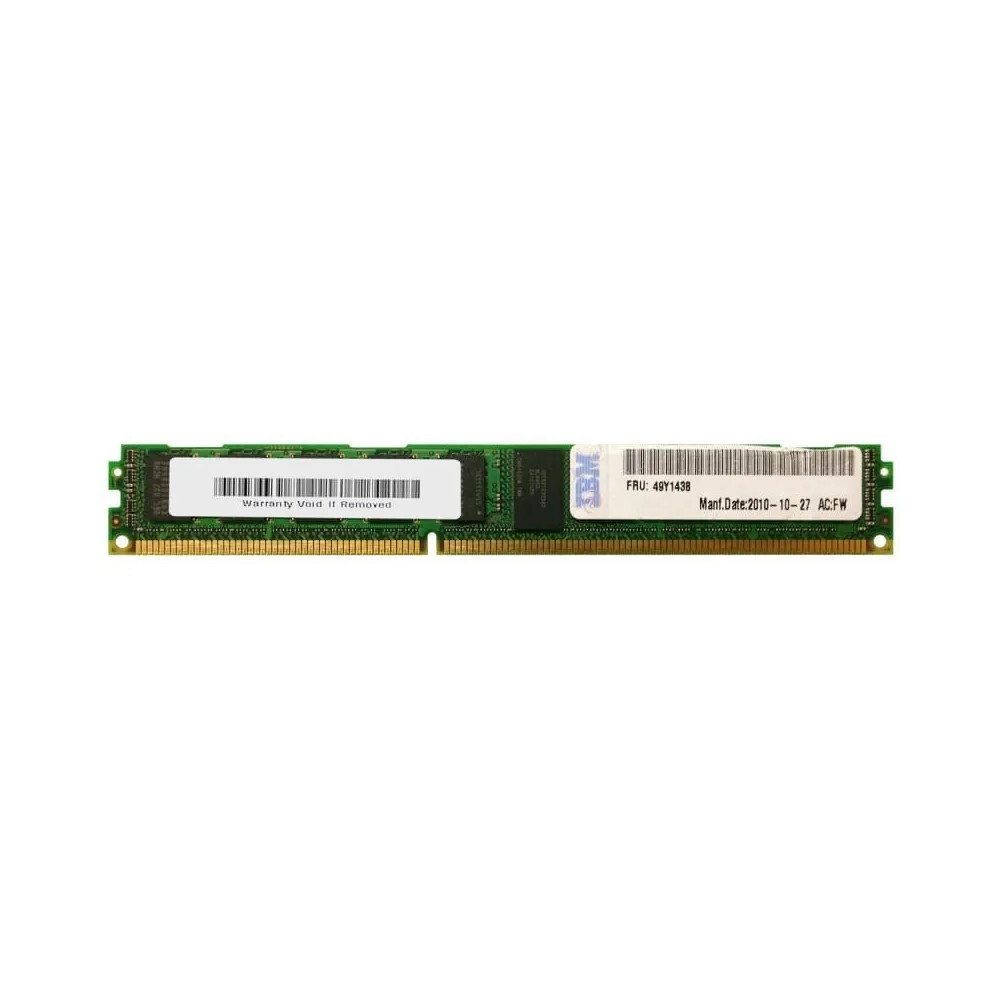 49Y1438 IBM 2GB 2RX8 PC3 10600R DDR3 MEMORY LOW PROFILE