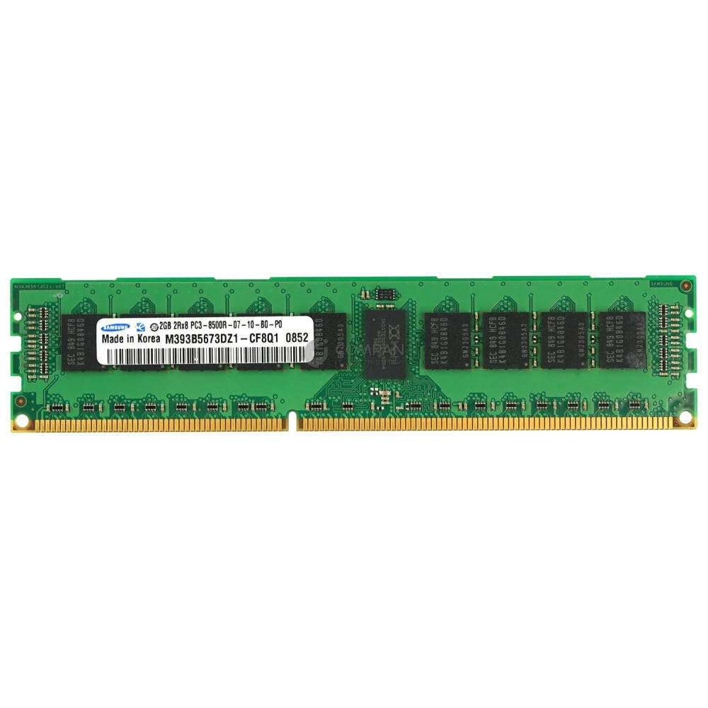 M393B5673DZ1-CF8 SAMSUNG MEMORY 2GB 2RX8 PC3 8500R DDR3