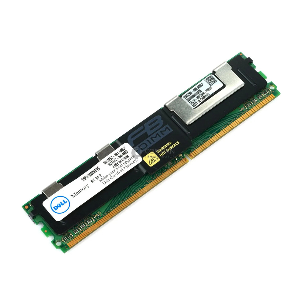 SNP9F030CK2-2G DELL MEMORY 1GB PC2 5300F DDR2
