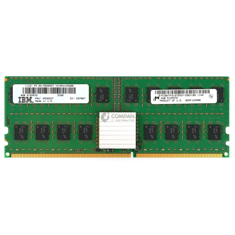 45D6527 IBM MEMORY 4GB 512MX72 PC2  DDR2  FOR POWER6