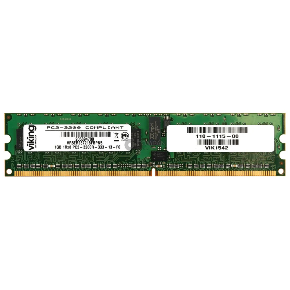 110-1115-00 EMC MEMORY 1GB PC2-3200R DDR2 -
